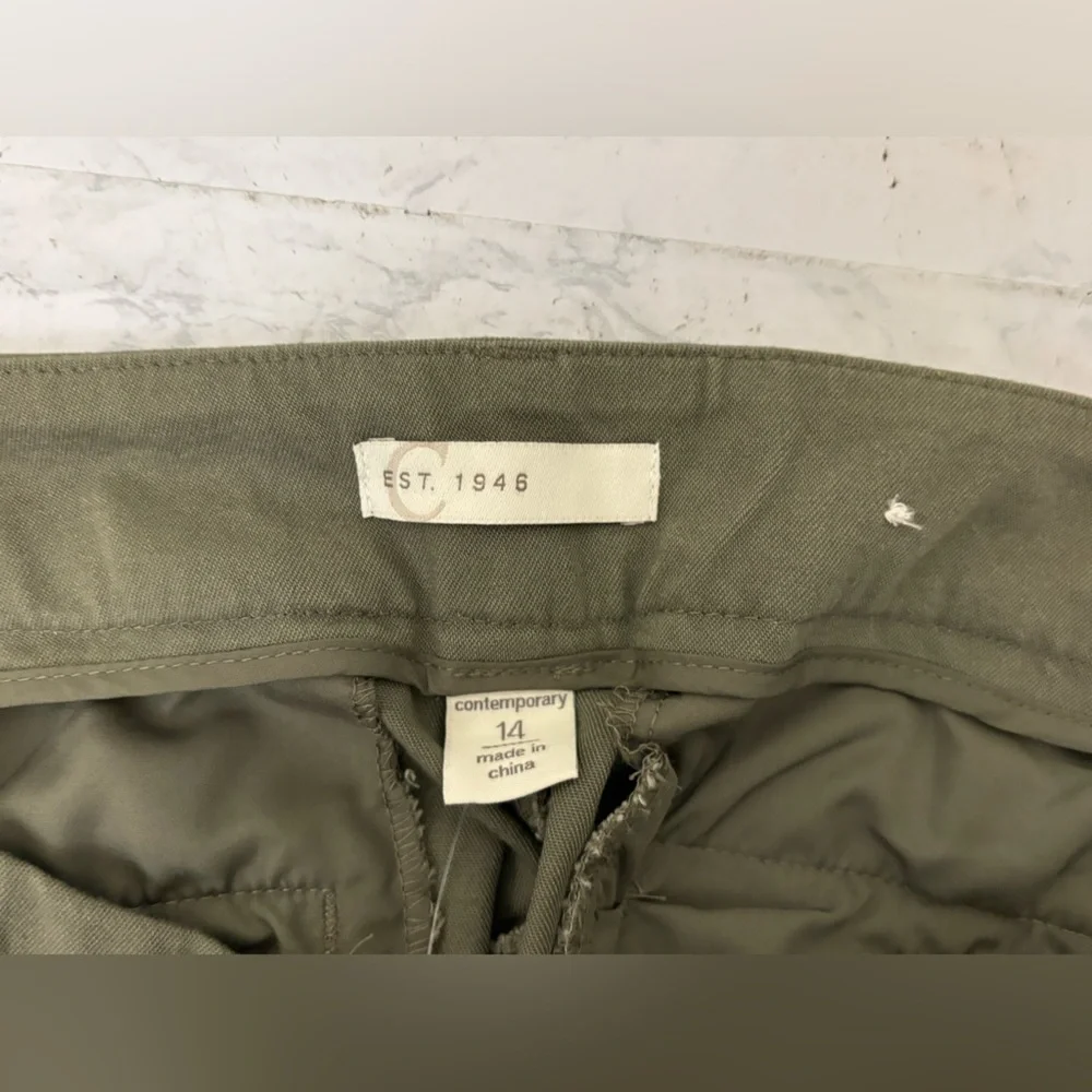 Cato Est 1946 Contemporary Fit Pants Sz 14 Gray Straight NWOT​​​